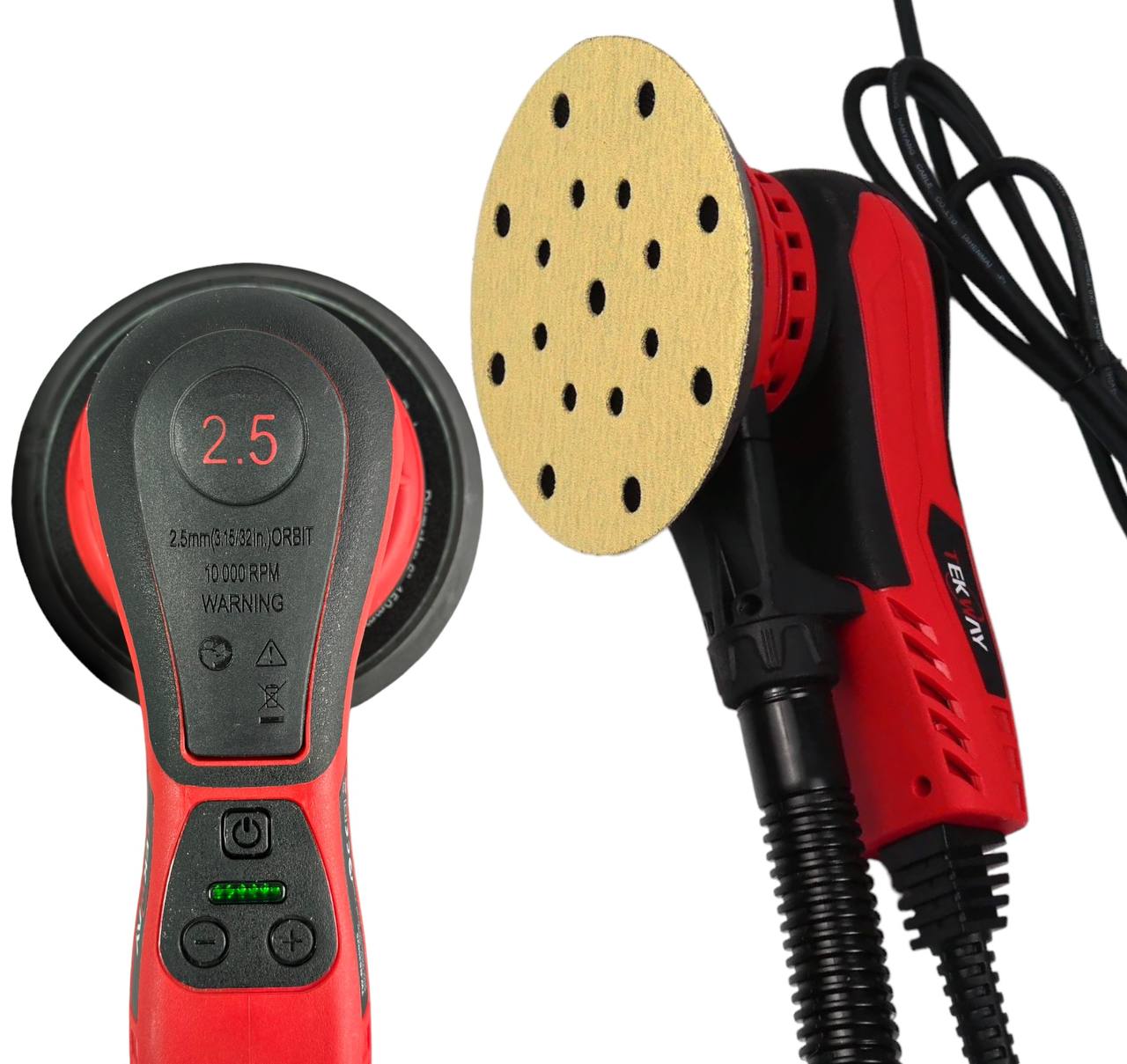 Шліфмашинка електрична орбітальна 150мм хід 2,5мм